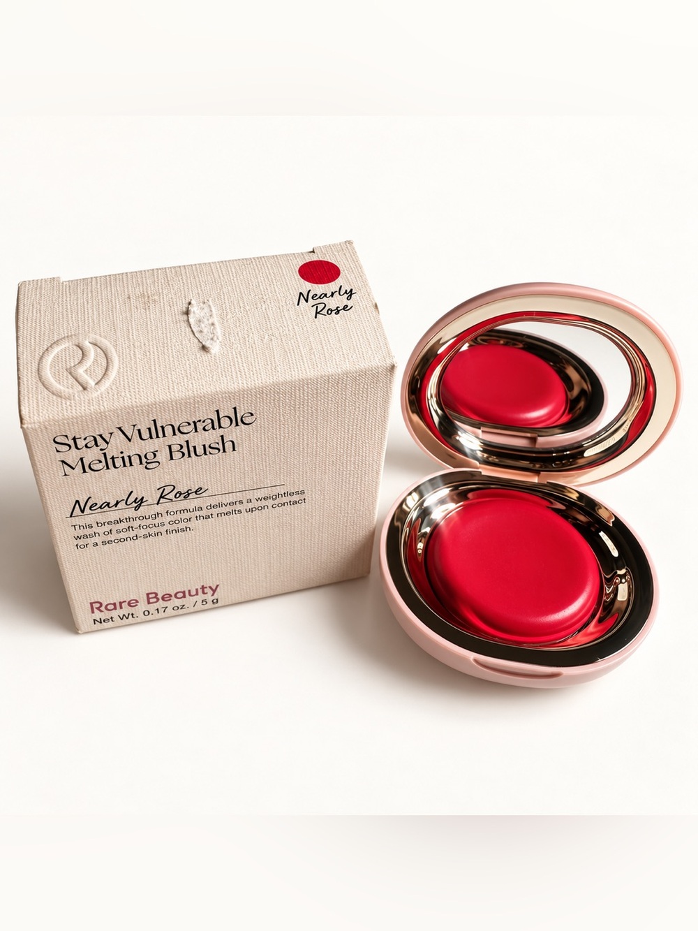 Rare Beauty Stay Vulnerable Melting Blush – Nearly Rose | Retail $24